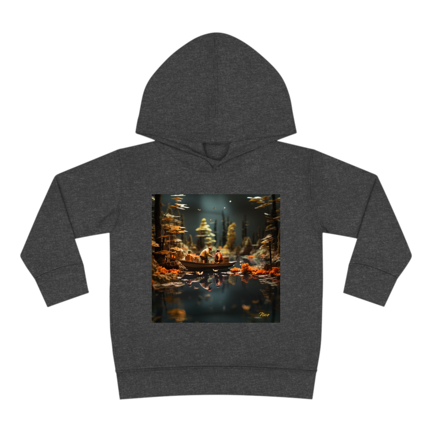 Born On A Bayou Series Print #10 Toddler Pullover Fleece Hoodie