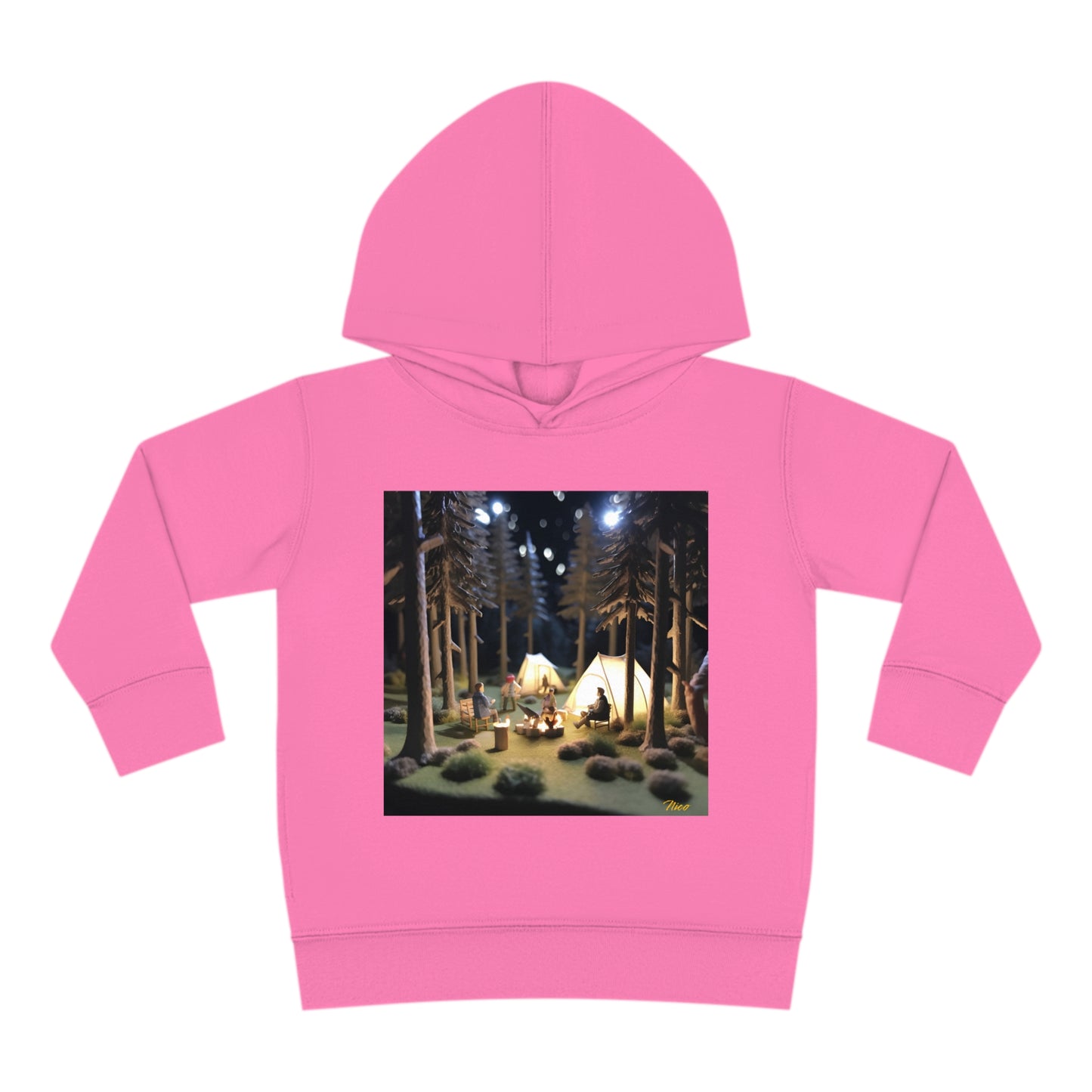 Under The Starry Skies Series Print #7 Toddler Pullover Fleece Hoodie