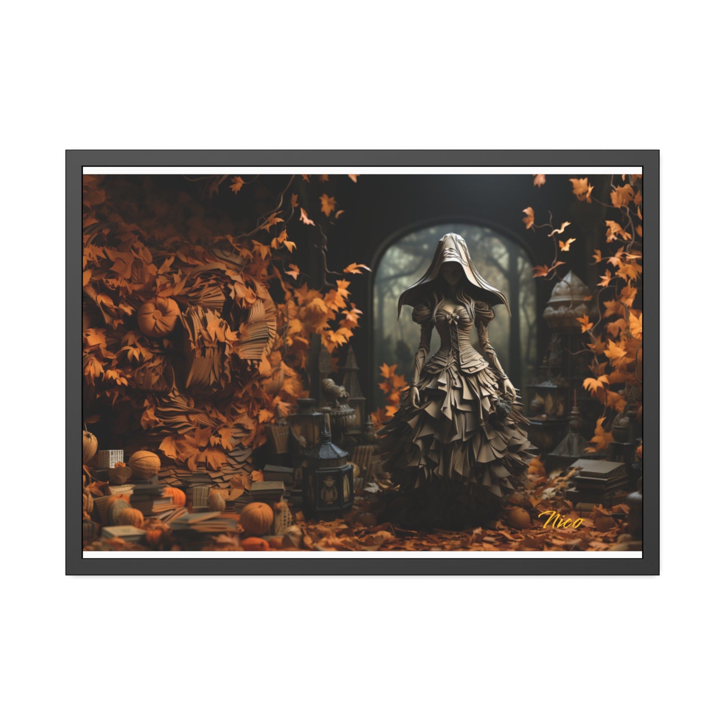 Halloween 2024 Series Print #7 - Framed Fine Art Paper Print