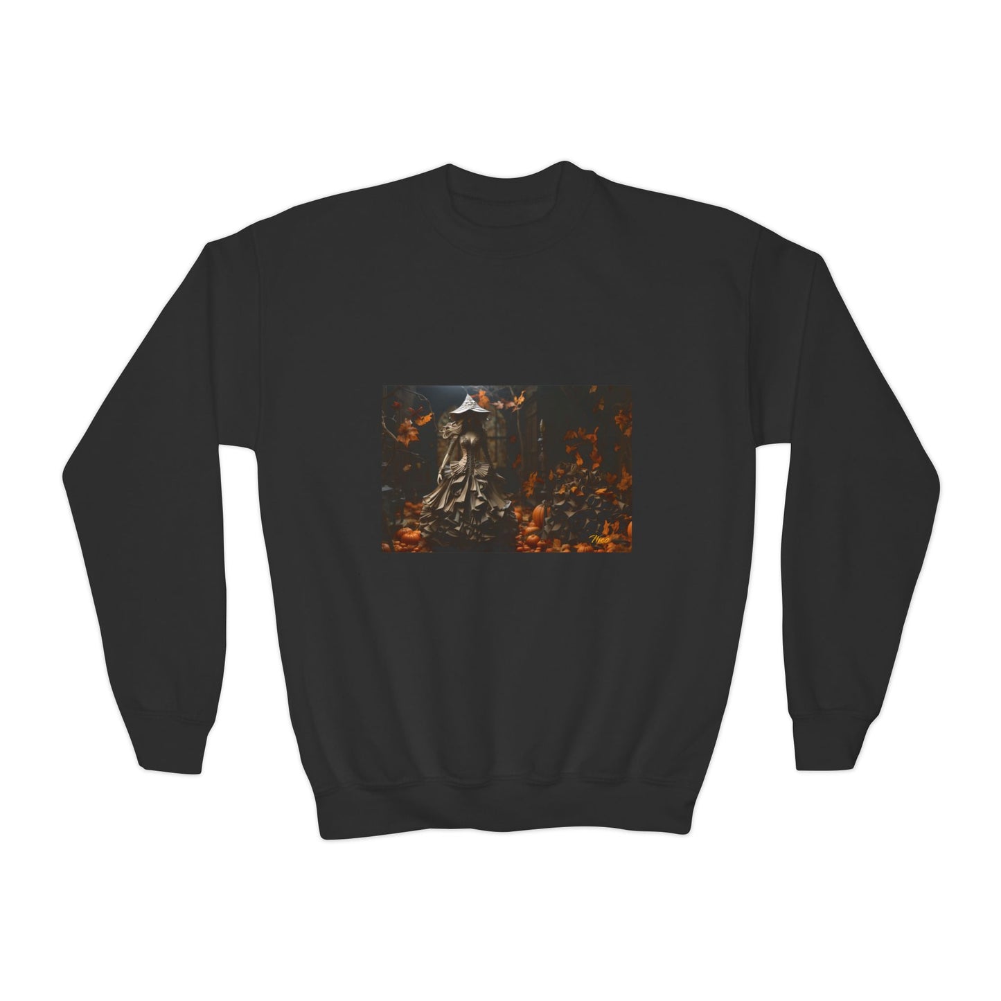 Halloween 2024 Series Print #1 Youth Crewneck Sweatshirt