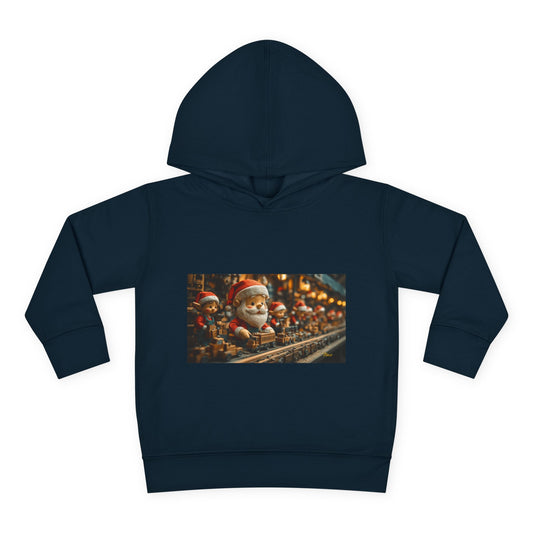 Chirstmas 2024 Series Print #3 Toddler Pullover Fleece Hoodie