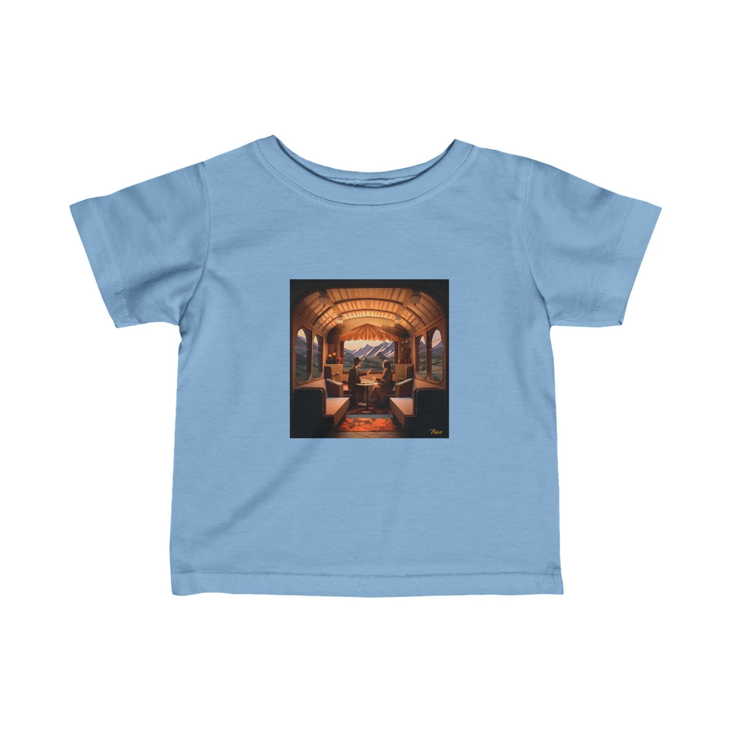 Orient Express Series Print #10 Infant Fine Jersey Tee