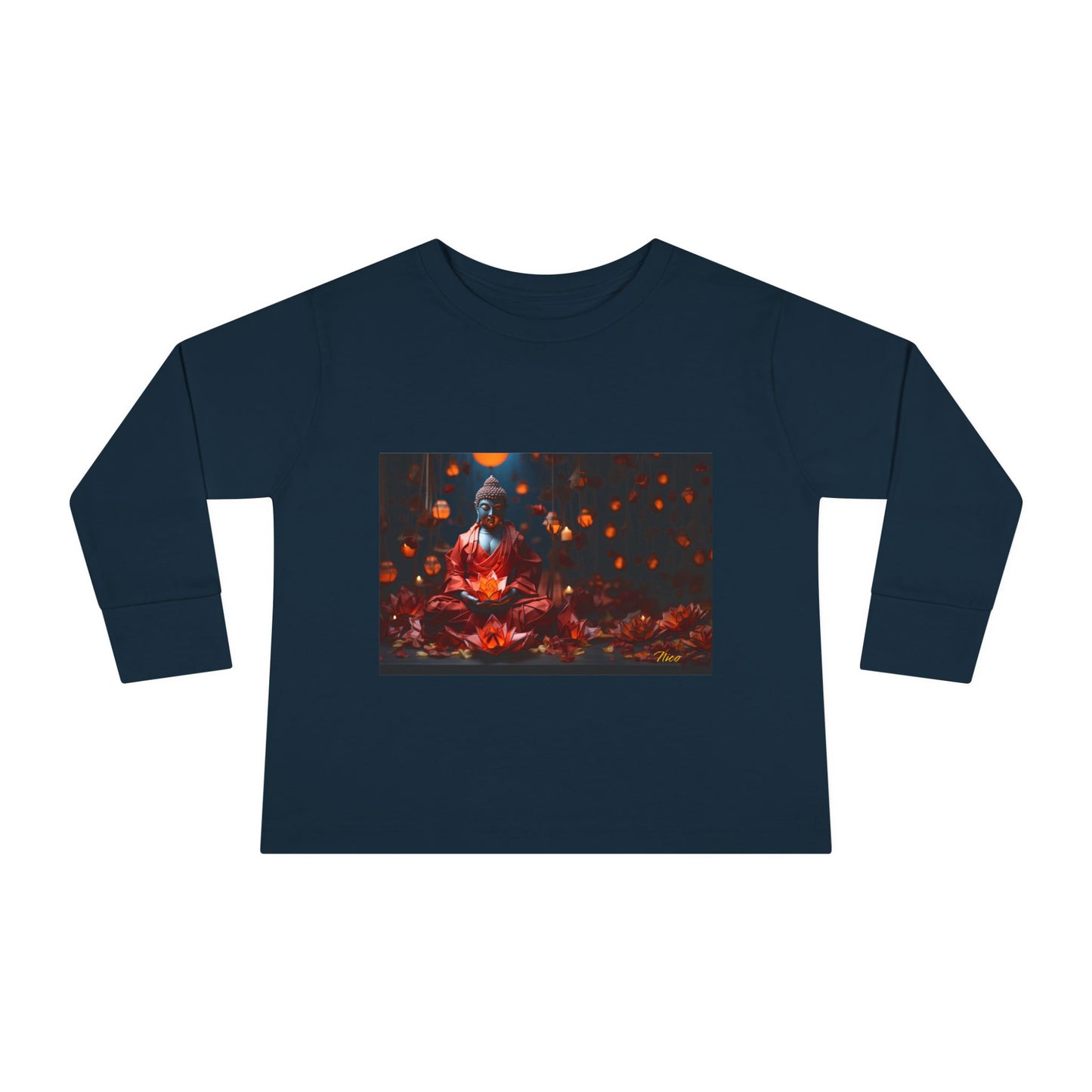 Ascending Buddha Series Print #2 Toddler Long Sleeve Tee