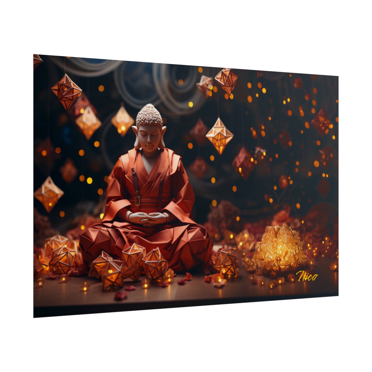 Ascending Buddha Series Print #7 - Fine Art, Matte or Semi-Gloss Print