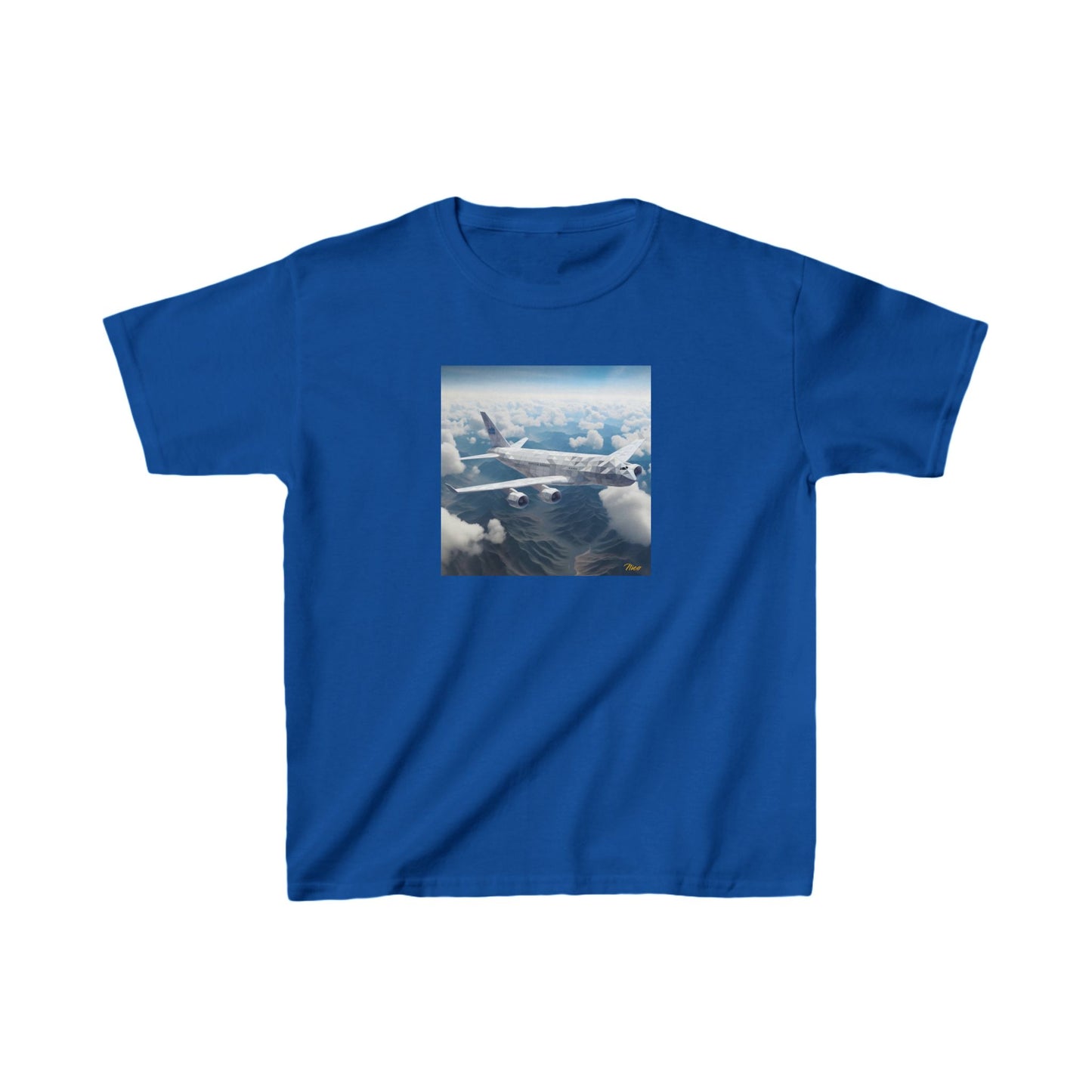 Frequent Flyer Miles Series Print #7 Kids Heavy Cotton™ Tee