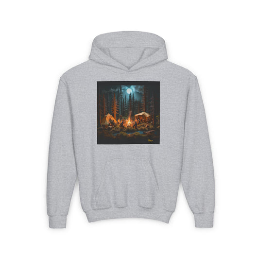 Under The Starry Skies Series Print #8 Youth Heavy Blend Hooded Sweatshirt