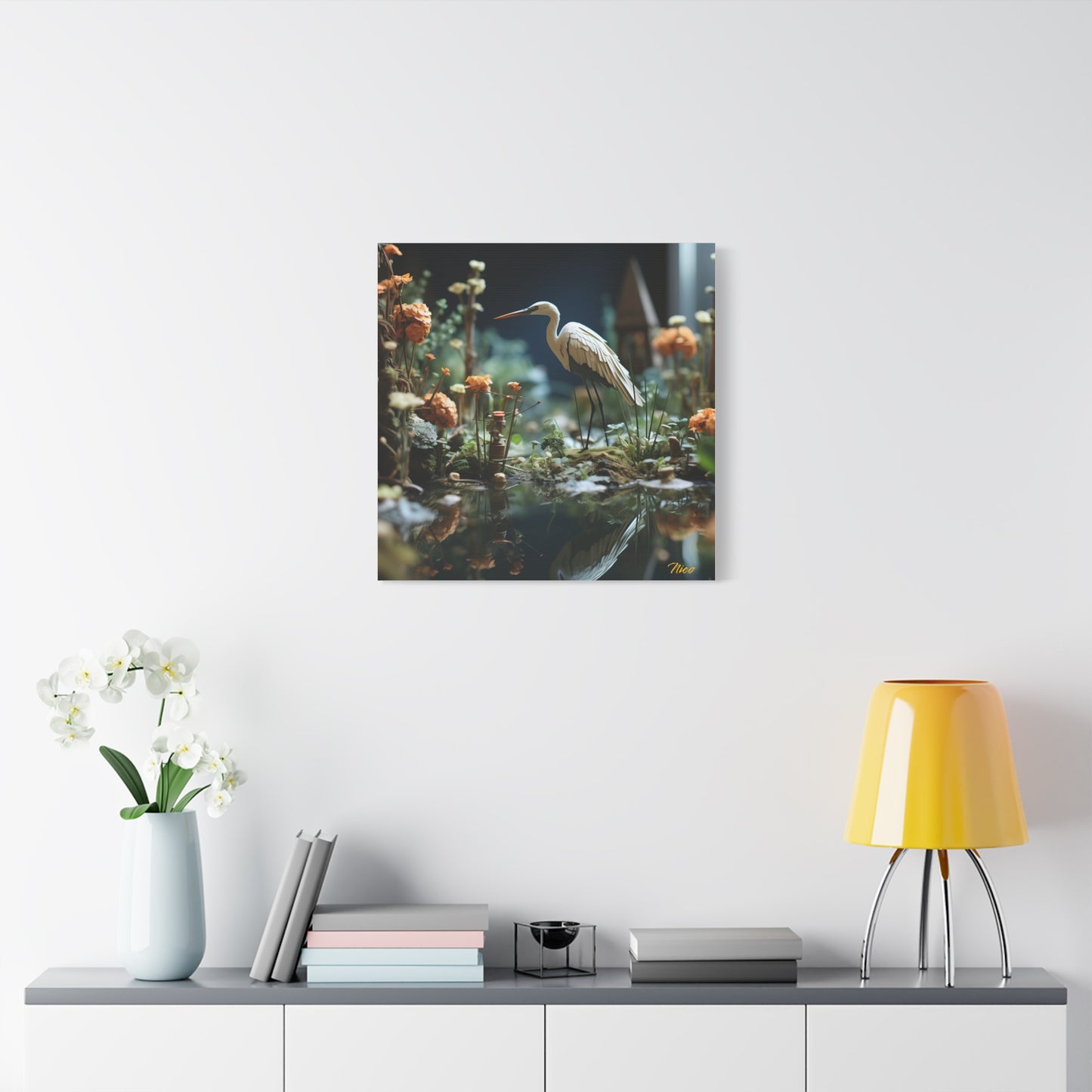 Born On A Bayou Print #1 - Streached Matte Canvas Print, 1.25" Thick