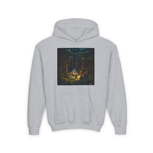 Under The Starry Skies Series Print #6 Youth Heavy Blend Hooded Sweatshirt