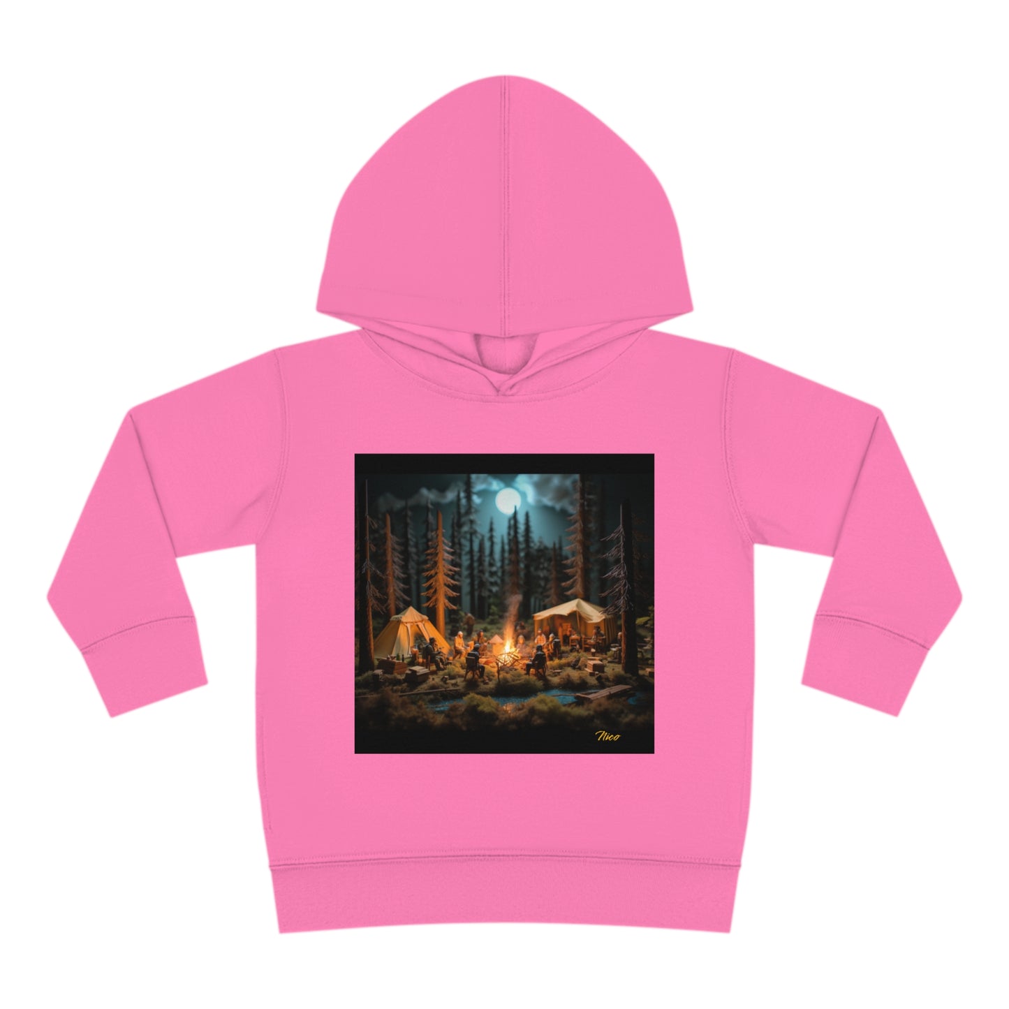 Under The Starry Skies Series Print #8 Toddler Pullover Fleece Hoodie