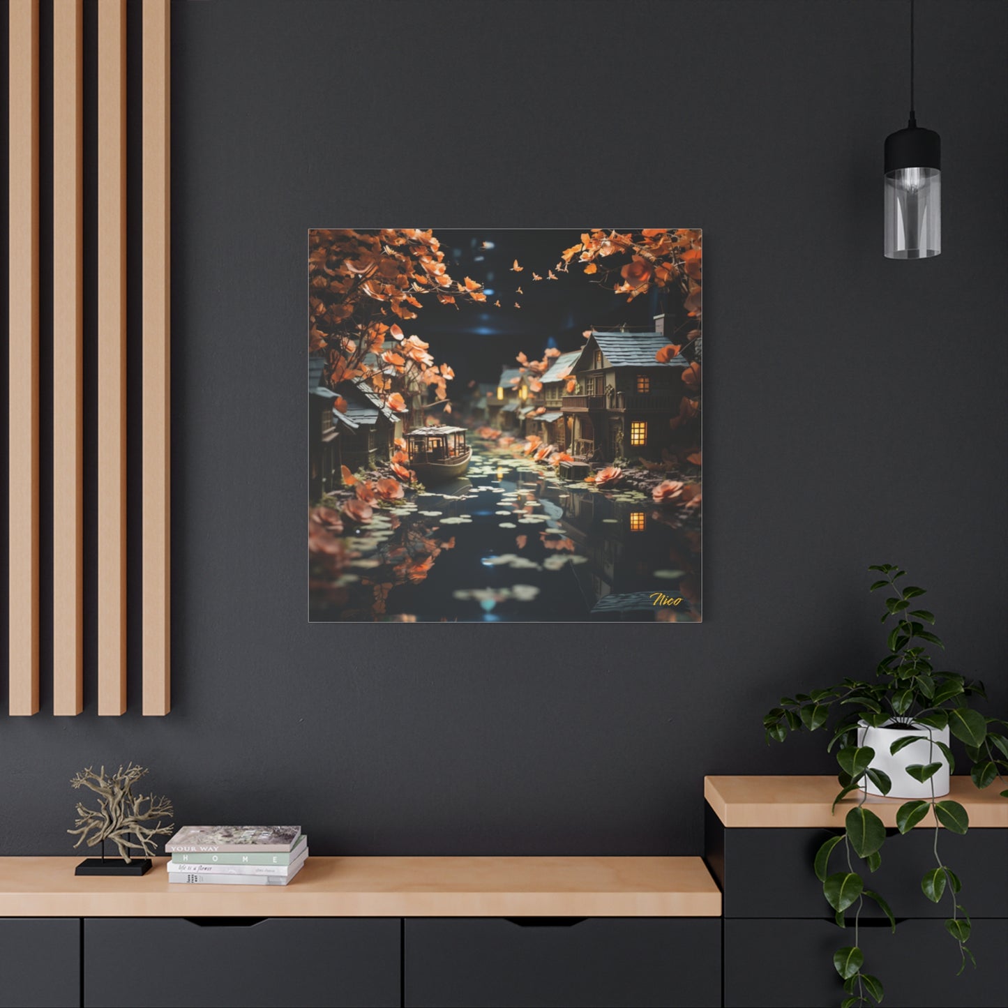 Born On A Bayou Print #7 - Streached Matte Canvas Print, 1.25" Thick