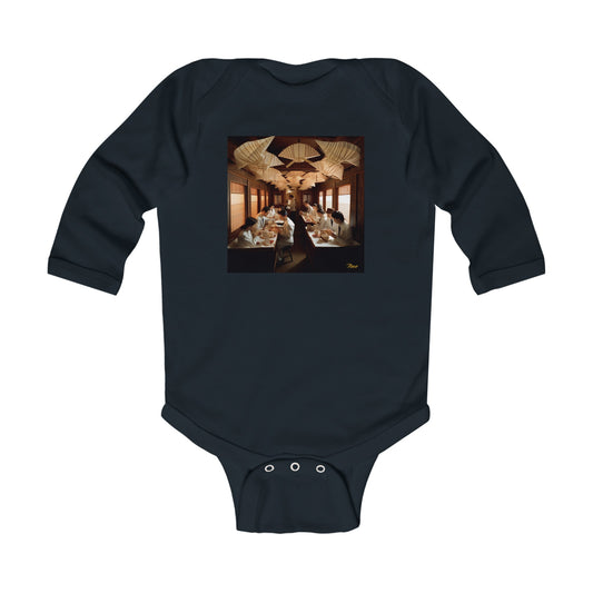 Orient Express Series Print #4 Infant Long Sleeve Bodysuit