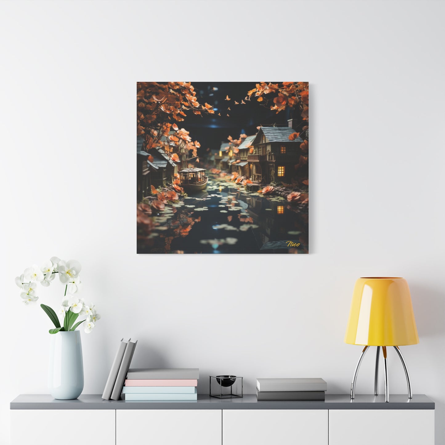 Born On A Bayou Print #7 - Streached Matte Canvas Print, 1.25" Thick