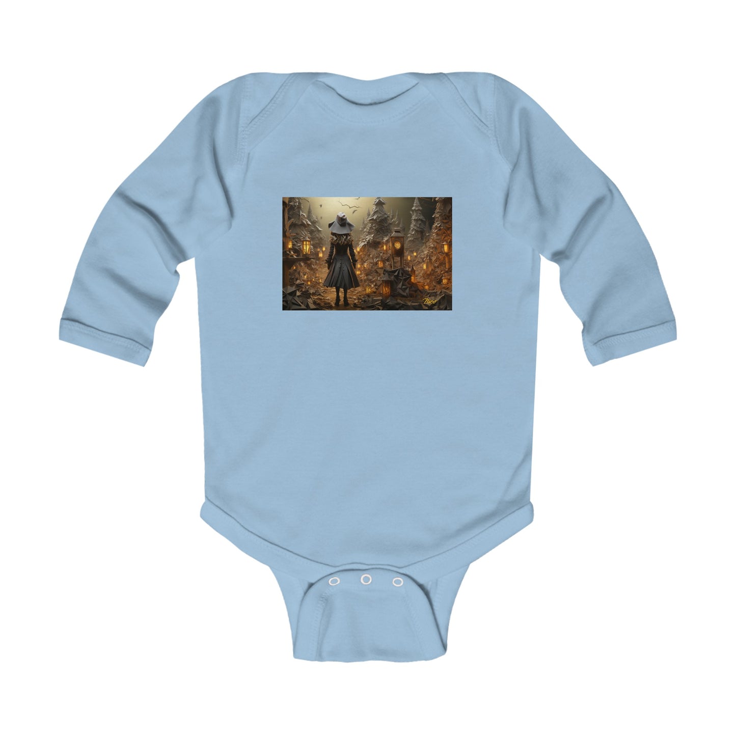 Halloween 2024 Series Print #3 Infant Long Sleeve Bodysuit