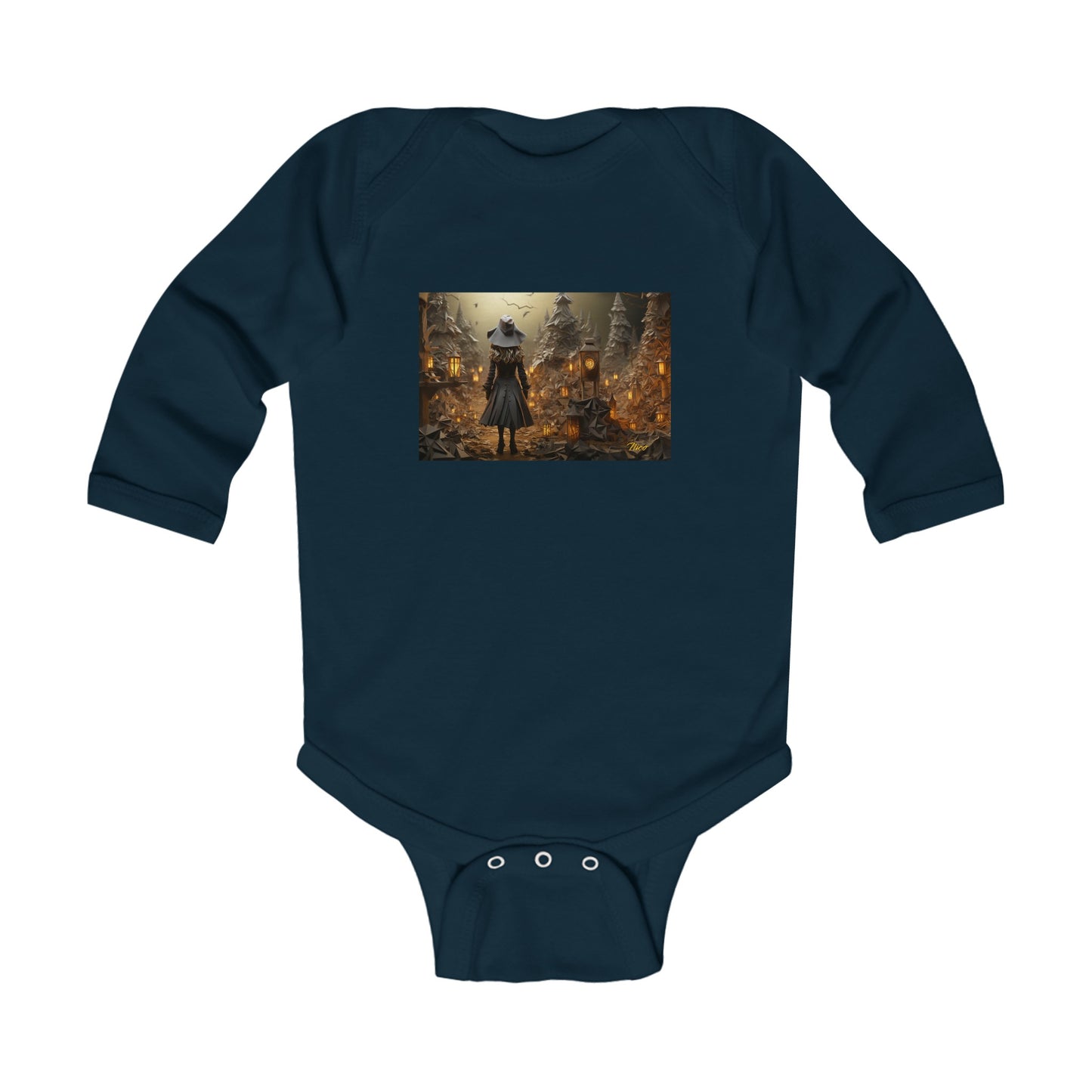 Halloween 2024 Series Print #3 Infant Long Sleeve Bodysuit