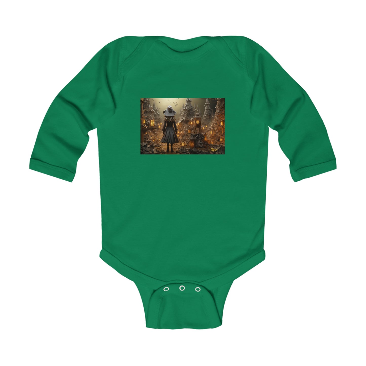 Halloween 2024 Series Print #3 Infant Long Sleeve Bodysuit