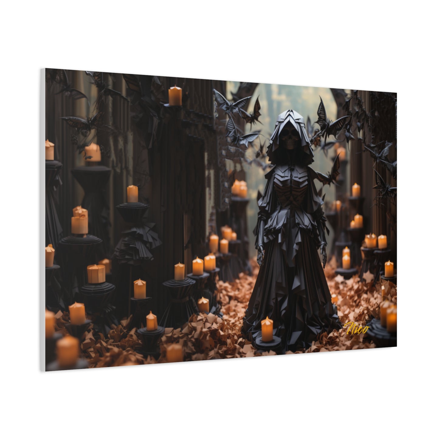 Halloween 2023 Series Print #5 - Streched Matte Canvas Print, 1.25" Thick