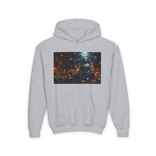 Ascending Buddah Series Print #1 Youth Heavy Blend Hooded Sweatshirt