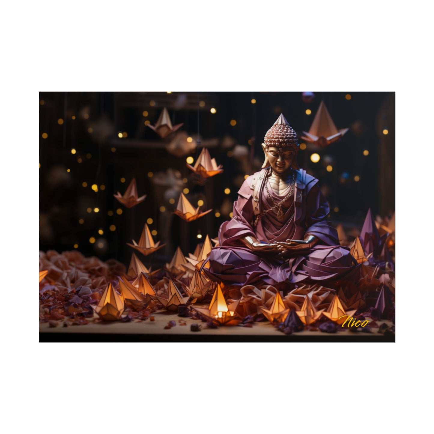 Ascending Buddha Series Print #6 - Fine Art, Matte or Semi-Gloss Print