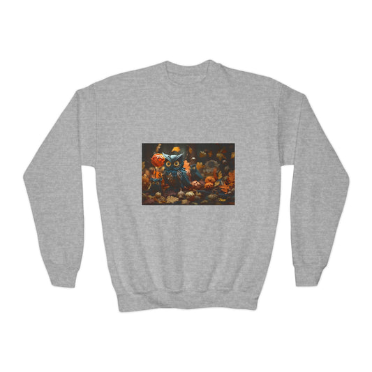 Halloween 2024 Series Print #8 Youth Crewneck Sweatshirt