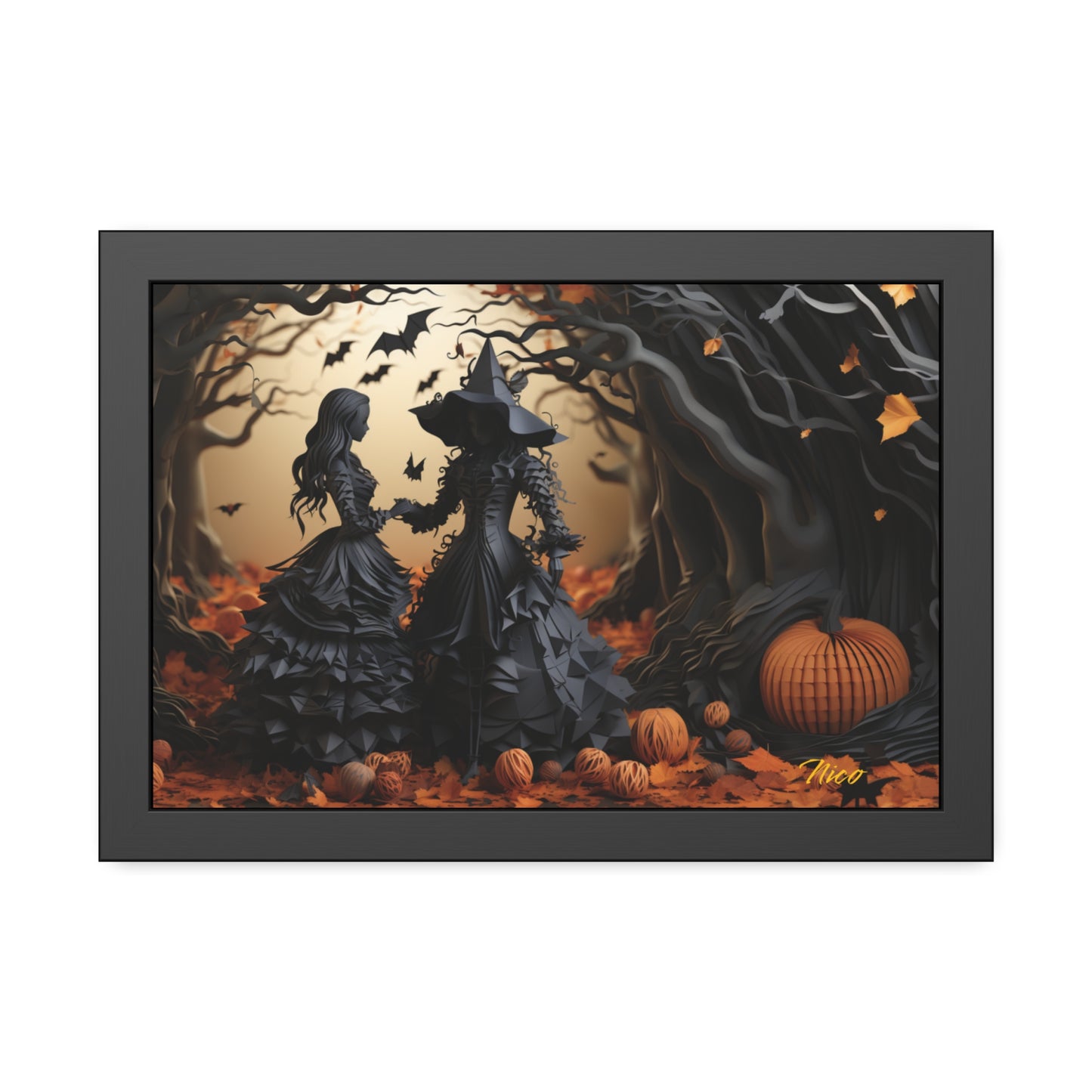 Halloween 2024 Series Print #9 - Framed Fine Art Paper Print