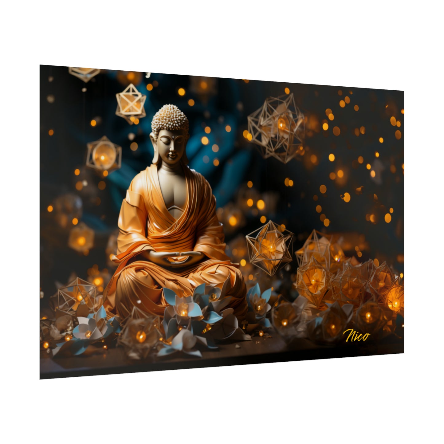 Ascending Buddha Series Print #8 - Fine Art, Matte or Semi-Gloss Print