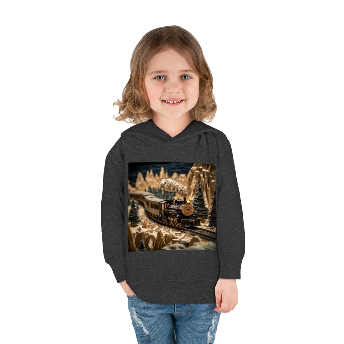 Orient Express Series Print #1 Toddler Pullover Fleece Hoodie