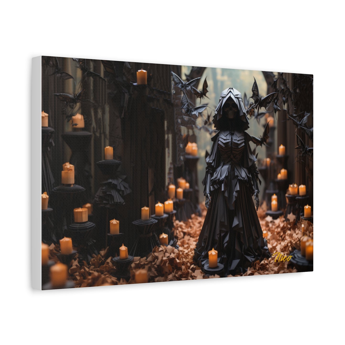 Halloween 2023 Series Print #5 - Streched Matte Canvas Print, 1.25" Thick