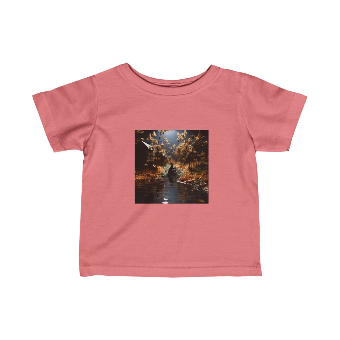 Born on A Bayou Series Print #5 Infant Fine Jersey Tee