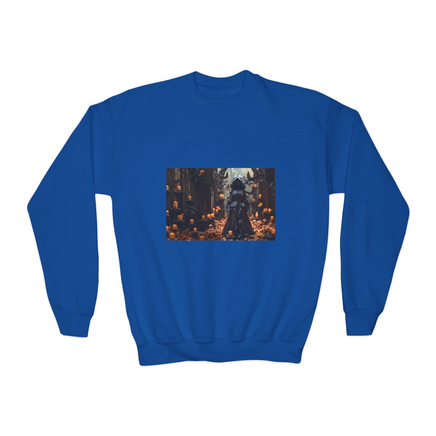 Halloween 2024 Series Print #5 Youth Crewneck Sweatshirt