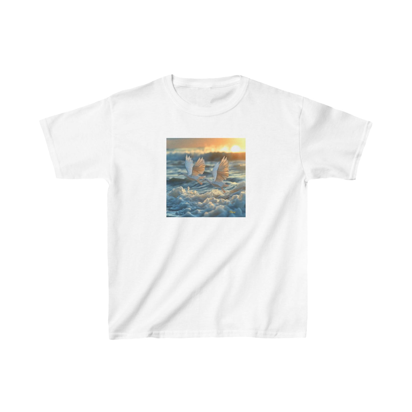 By The Seaside Series Print #5 Kids Heavy Cotton™ Tee