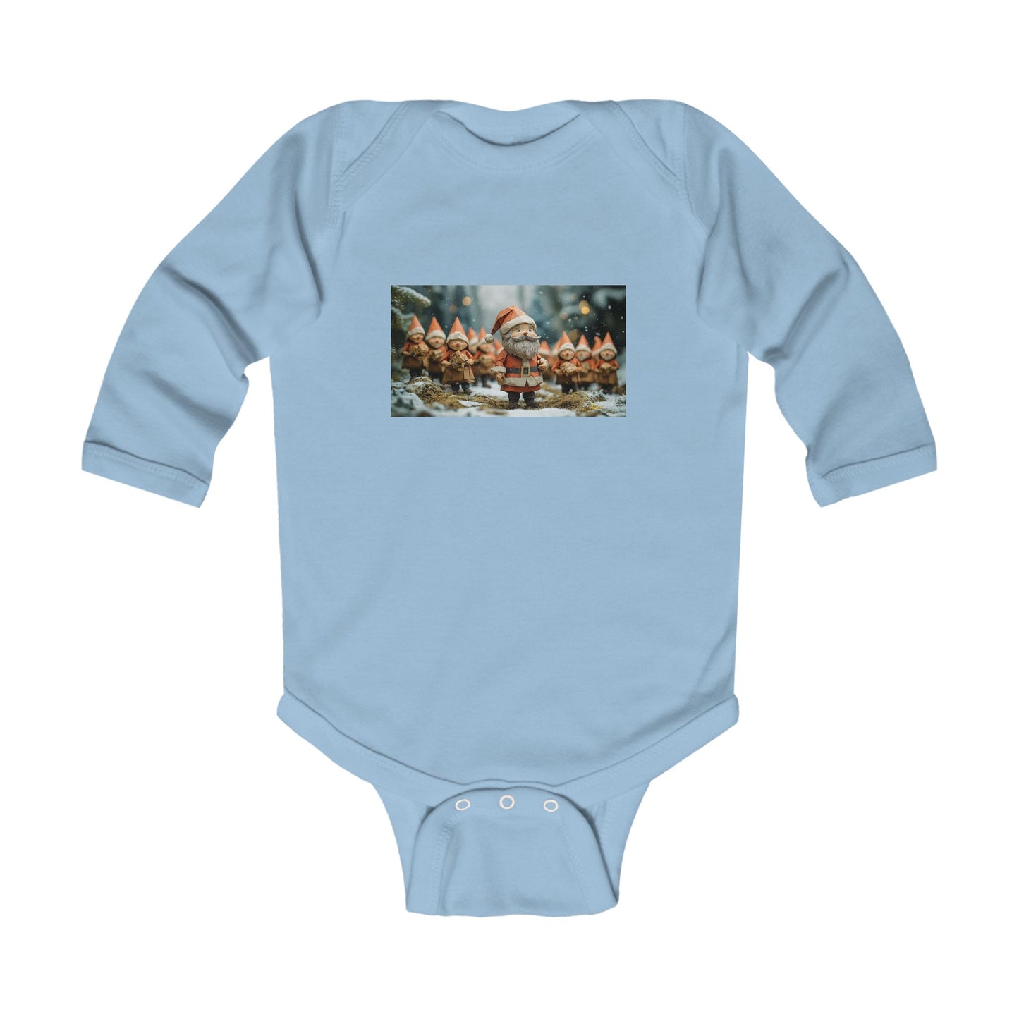 Chirstmas 2024 Series Print #4 Infant Long Sleeve Bodysuit