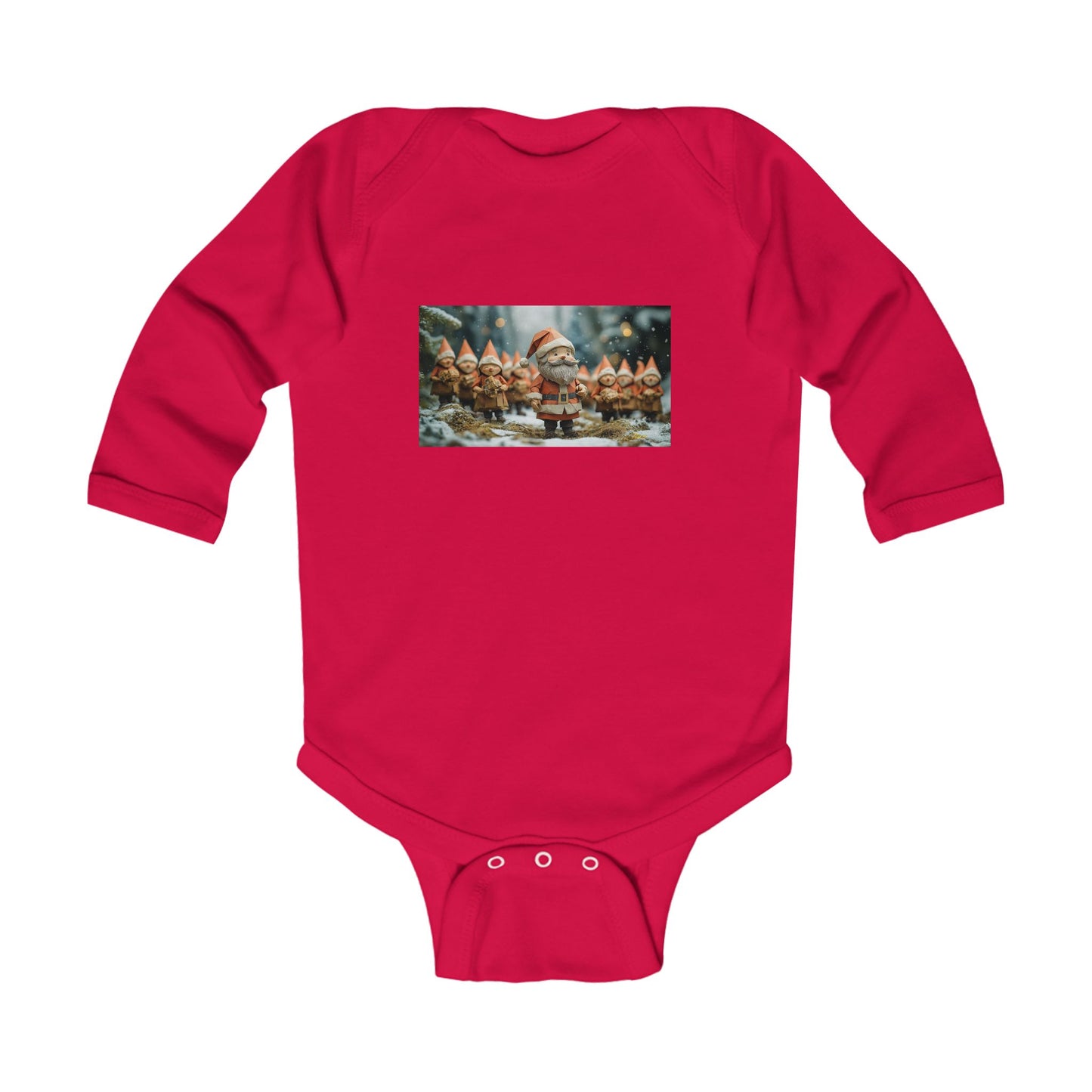 Chirstmas 2024 Series Print #4 Infant Long Sleeve Bodysuit