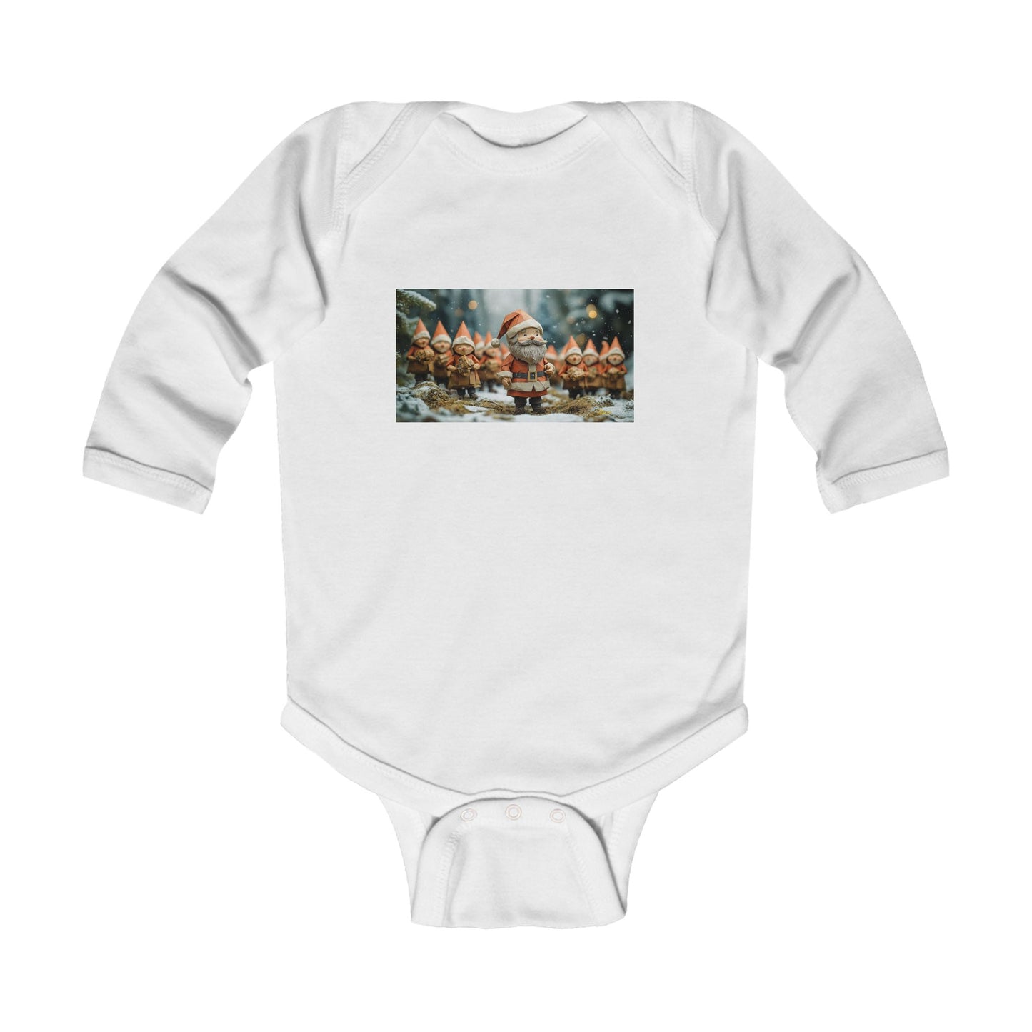 Chirstmas 2024 Series Print #4 Infant Long Sleeve Bodysuit