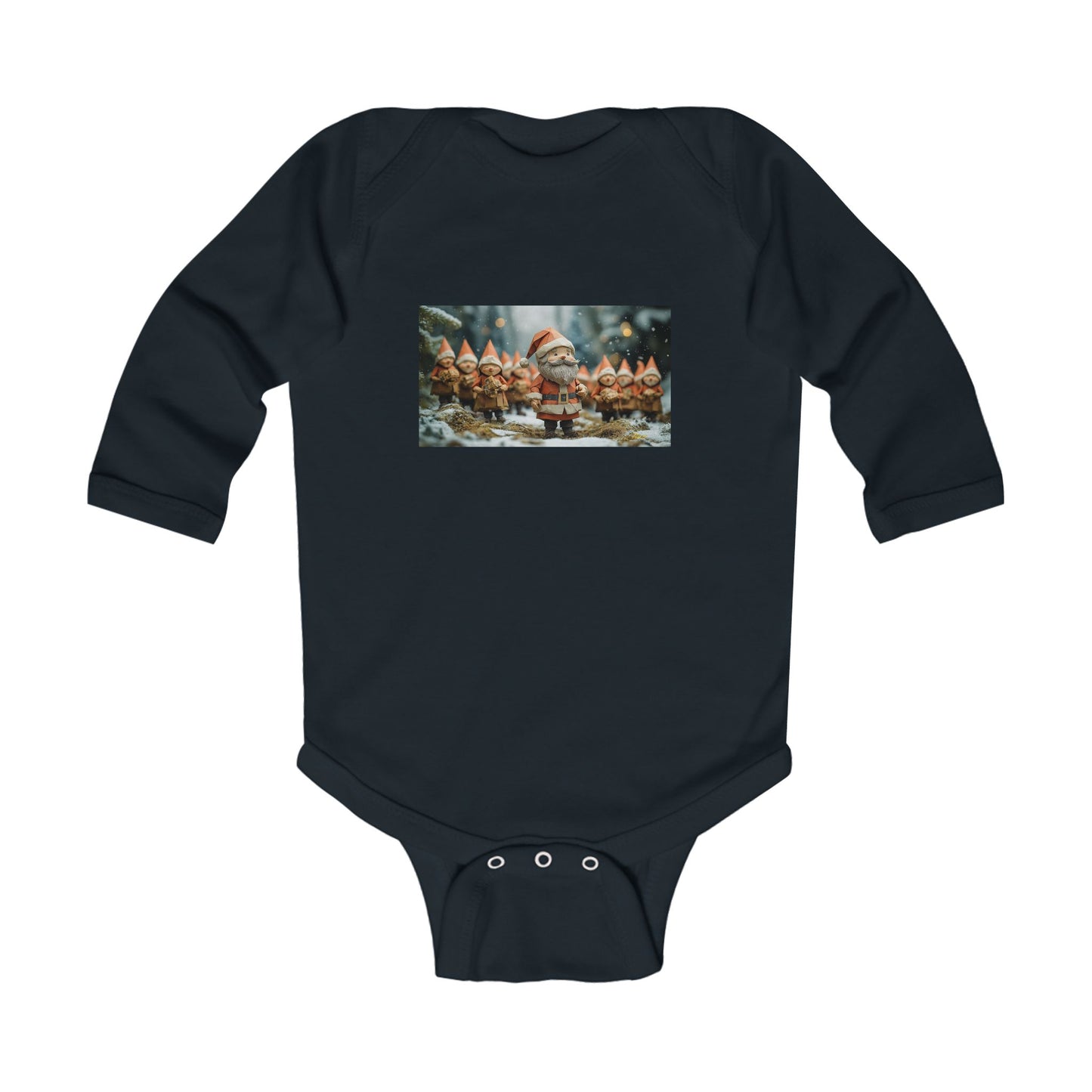 Chirstmas 2024 Series Print #4 Infant Long Sleeve Bodysuit