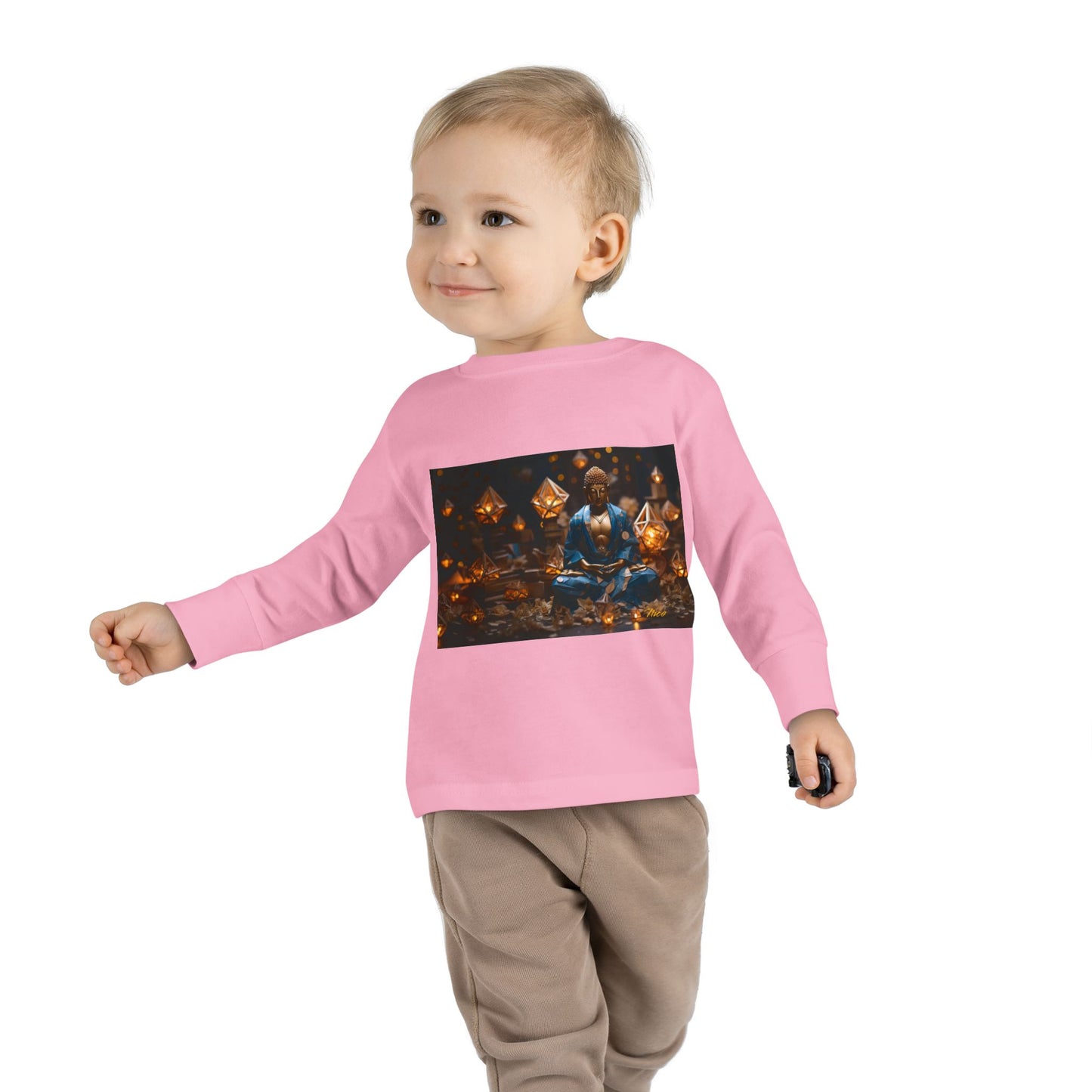 Ascending Buddha Series Print #3 Toddler Long Sleeve Tee