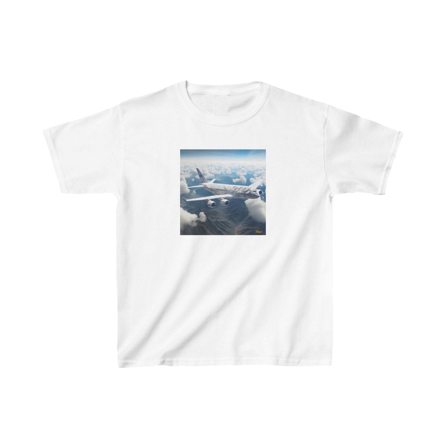 Frequent Flyer Miles Series Print #7 Kids Heavy Cotton™ Tee