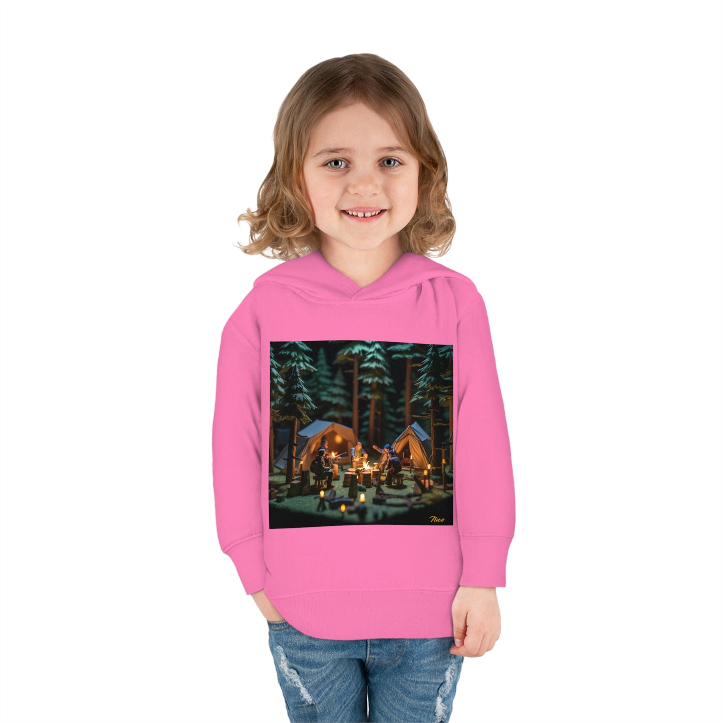 Under The Starry Skies Series Print #10 Toddler Pullover Fleece Hoodie