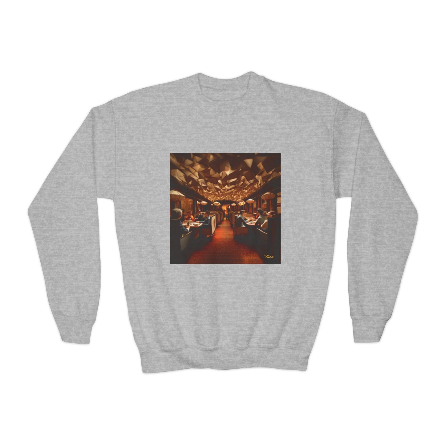 Orient Express Series Print #2 Youth Crewneck Sweatshirt