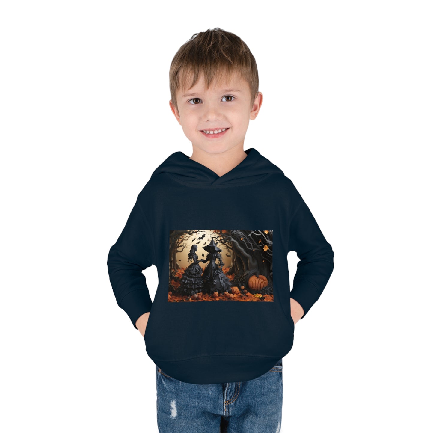 Halloween 2024 Series Print #9 Toddler Pullover Fleece Hoodie