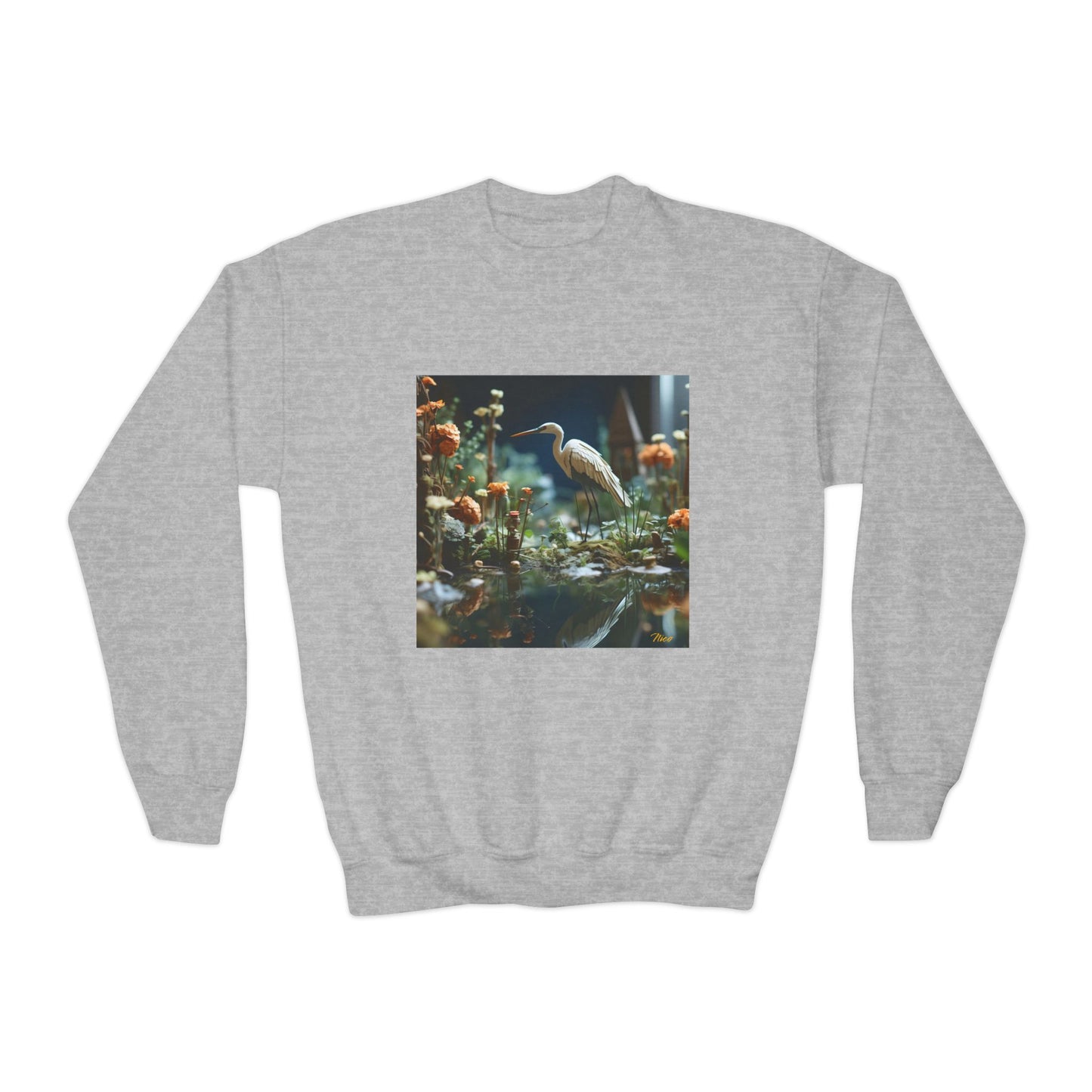 Born On A Bayou Series Print #1 Youth Crewneck Sweatshirt