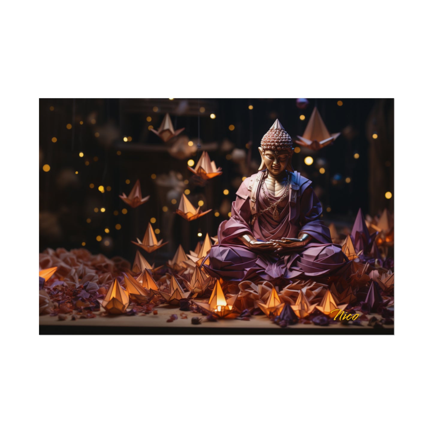 Ascending Buddha Series Print #6 - Fine Art, Matte or Semi-Gloss Print