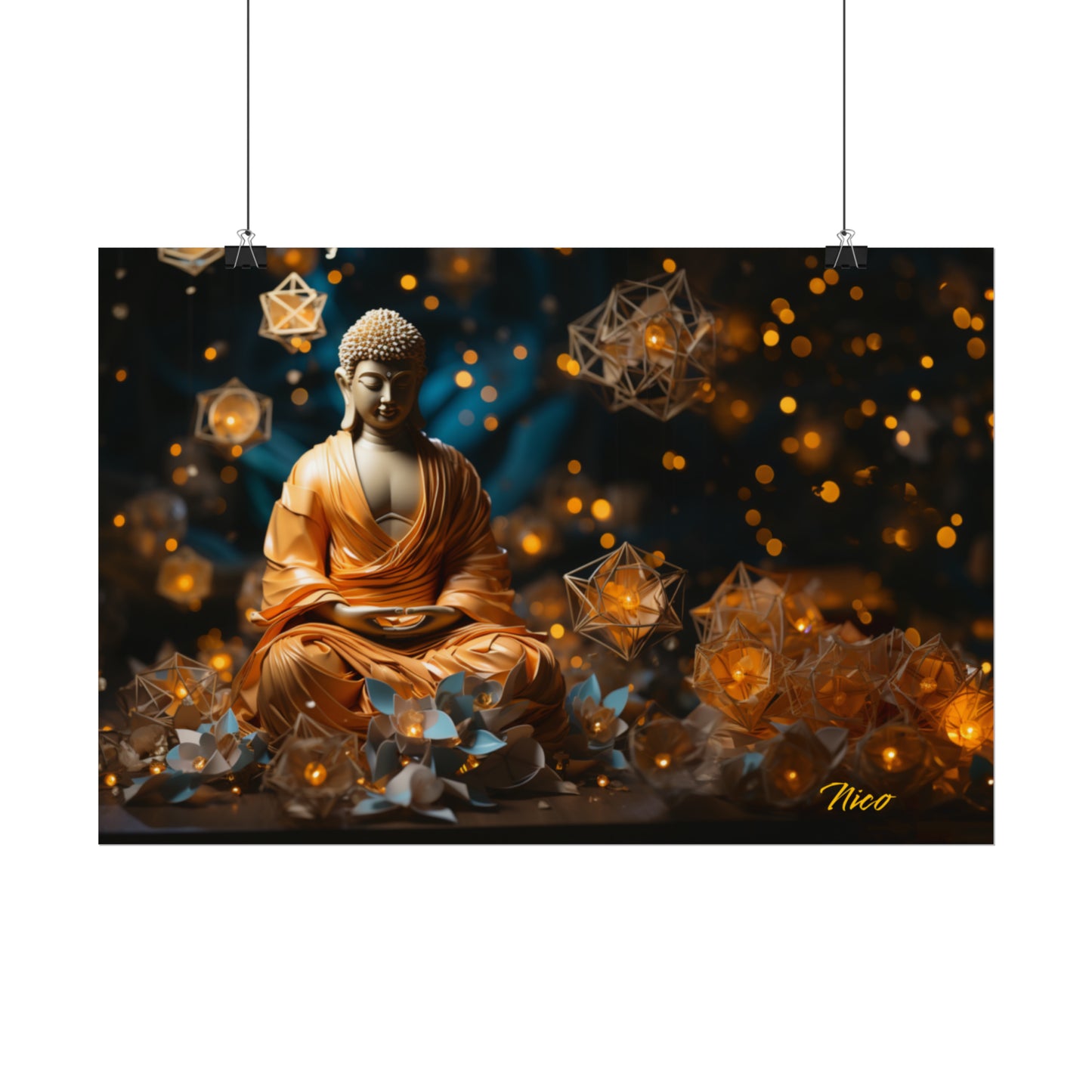 Ascending Buddha Series Print #8 - Fine Art, Matte or Semi-Gloss Print