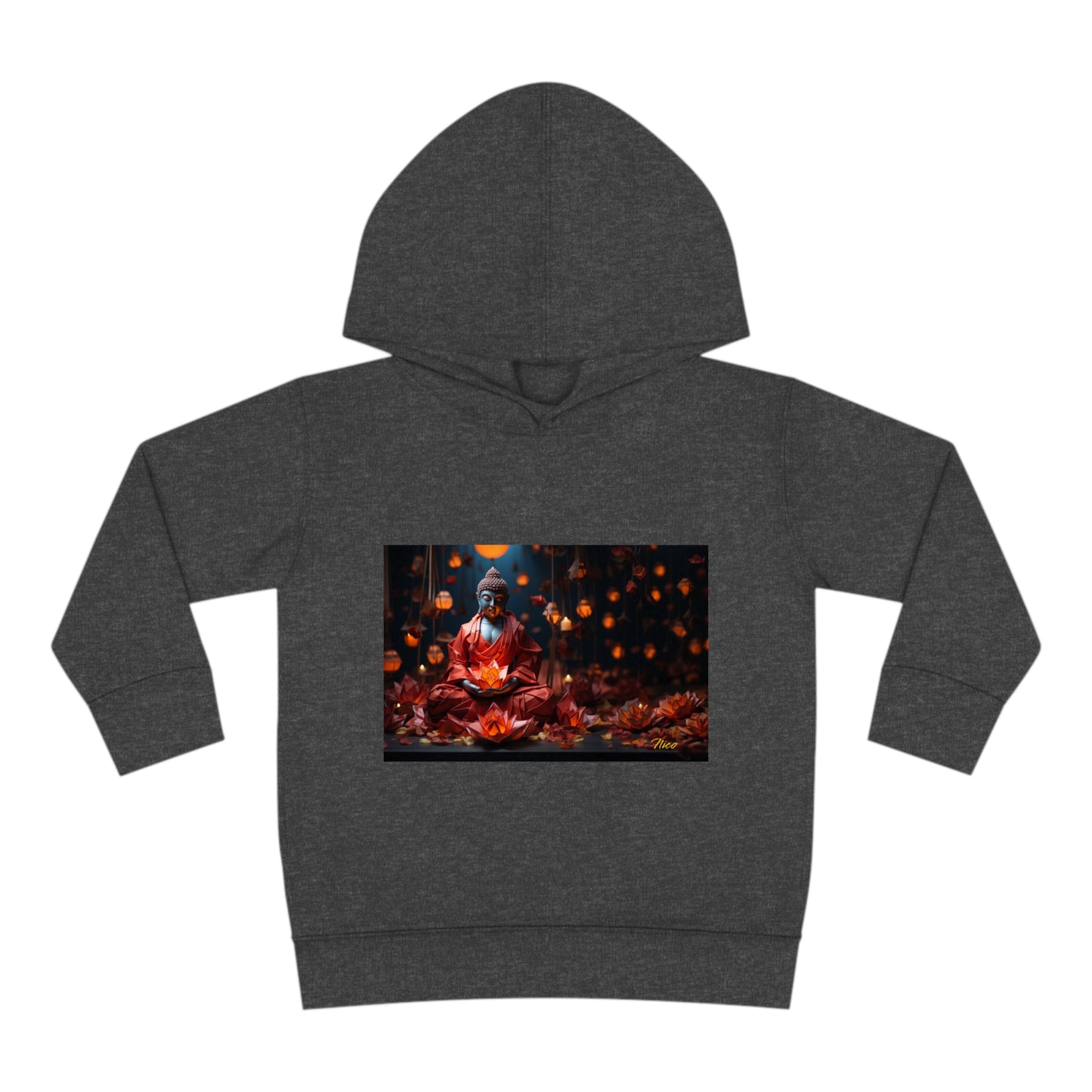 Ascending Buddah Series Print #2 Toddler Pullover Fleece Hoodie