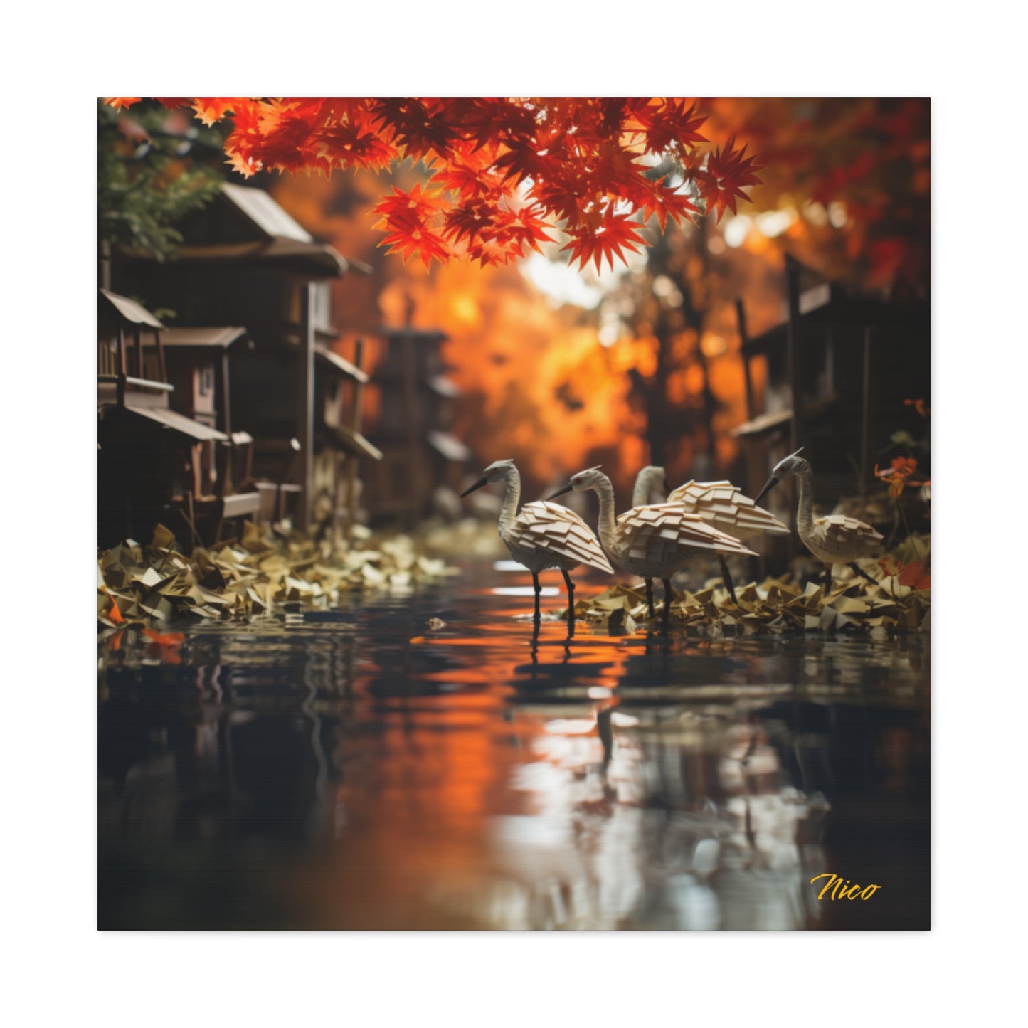 Born On A Bayou Print #8 - Streached Matte Canvas Print, 1.25" Thick