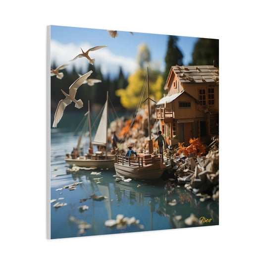 On The Docks By The Bay Series Print #8 - Streched Matte Canvas Print, 1.25" Thick