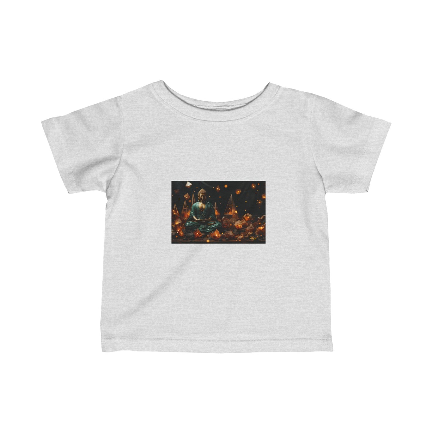 Ascending Buddah Series Print #4 Series Print #10 Infant Fine Jersey Tee