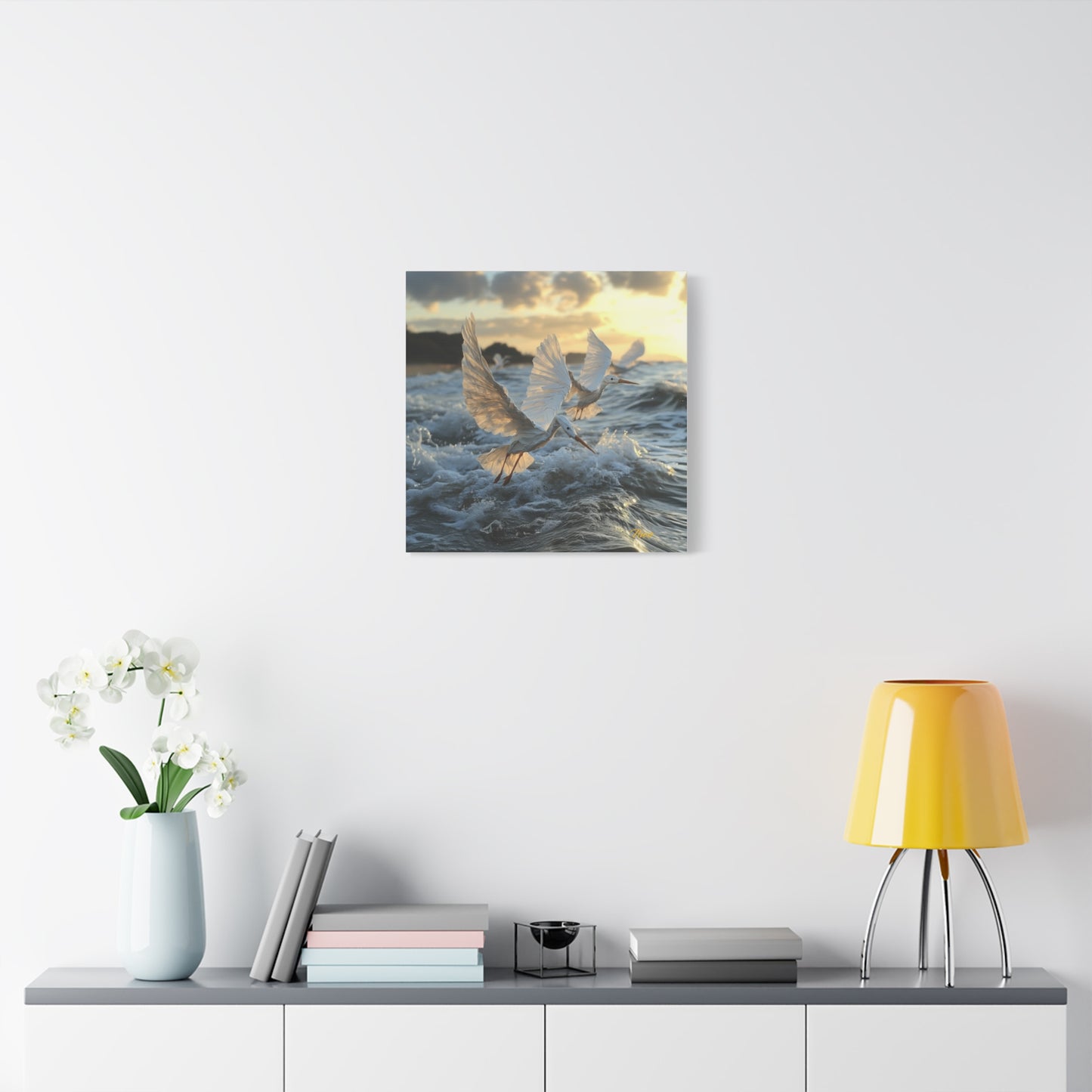 By The Seaside Series Print #10 - Streched Matte Canvas Print, 1.25" Thick