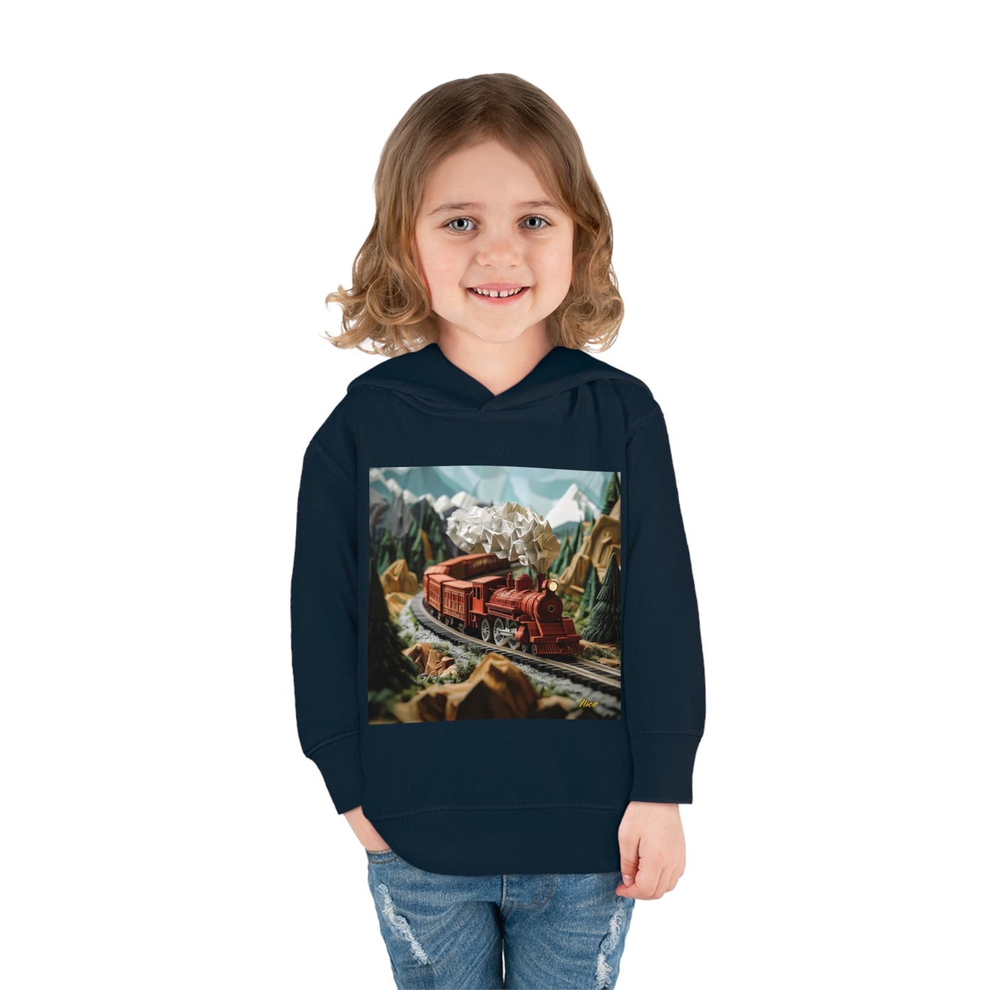 Orient Express Series Print #3 Toddler Pullover Fleece Hoodie