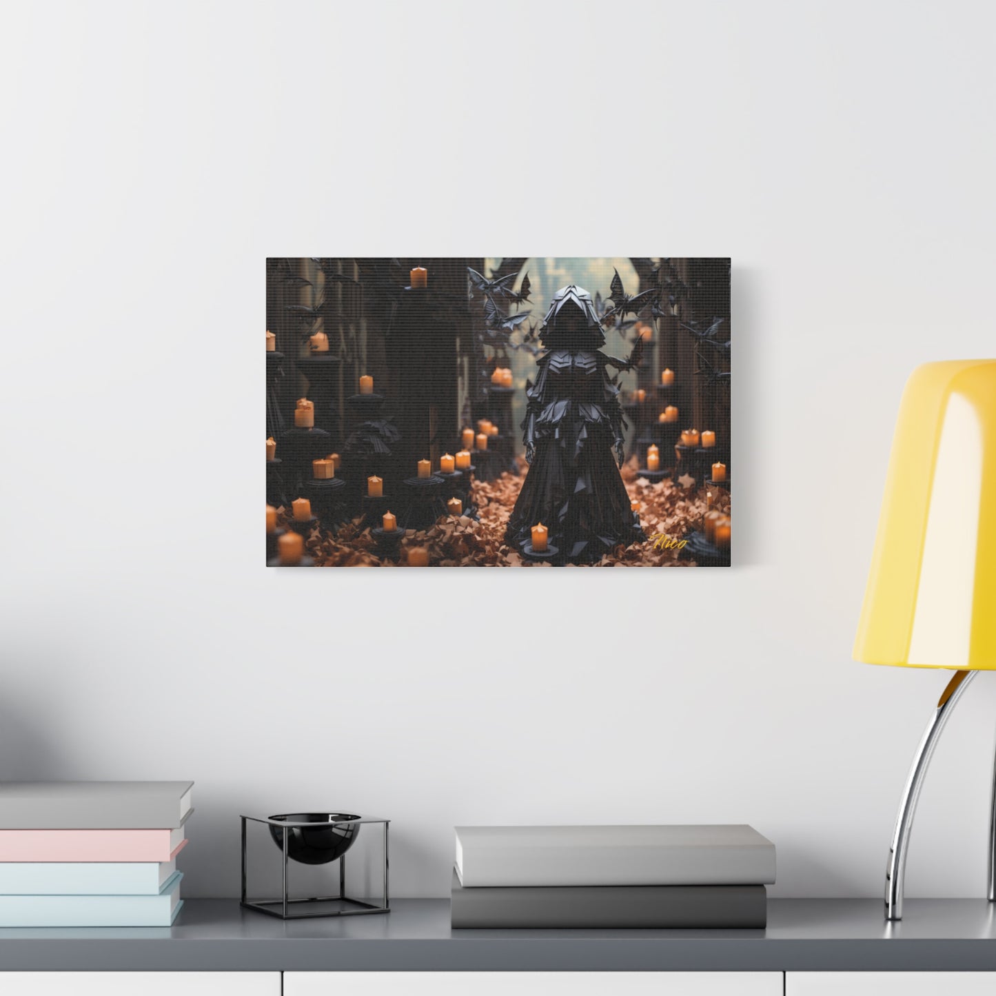 Halloween 2023 Series Print #5 - Streched Matte Canvas Print, 1.25" Thick