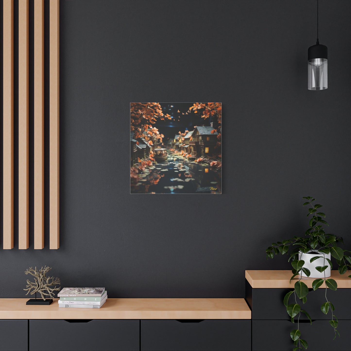 Born On A Bayou Print #7 - Streached Matte Canvas Print, 1.25" Thick